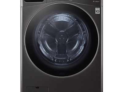 LG WM4000HBA 4.5 Cu. Ft. TurboWash WiFi Enabled Washing Machine, Black Steel 1463444 #102437