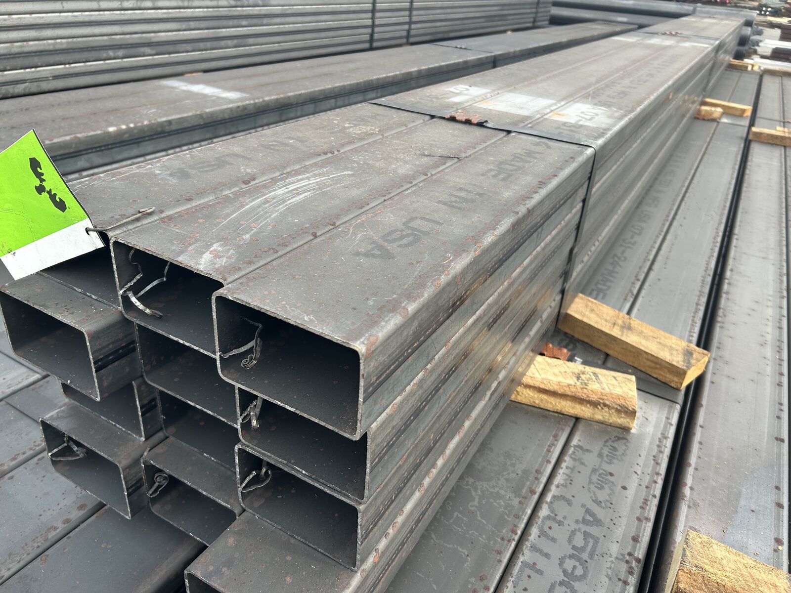 LOW-PRICED LIMITED OFFER! Steel Rectangular Tubing 5" x 3" x 1/8" wall x 20' $74.95 each