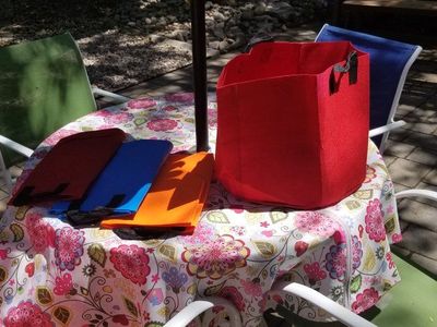 Grow bags, set of 4, 5 gallon, never used