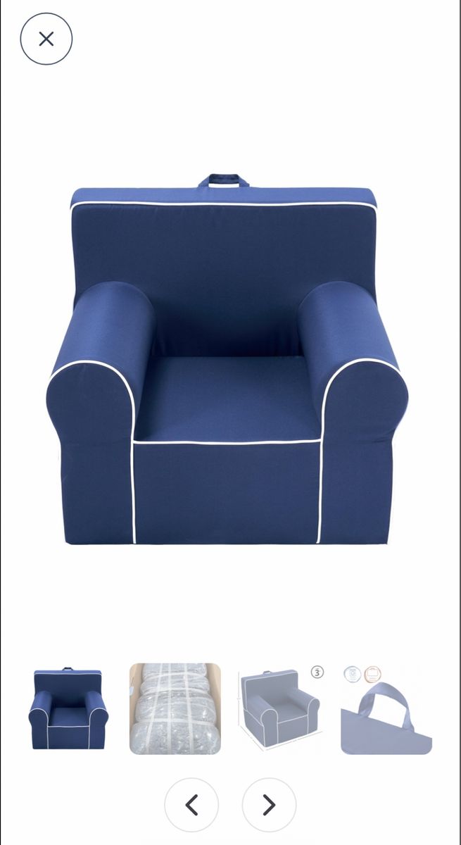 Heritage kids foam armchair