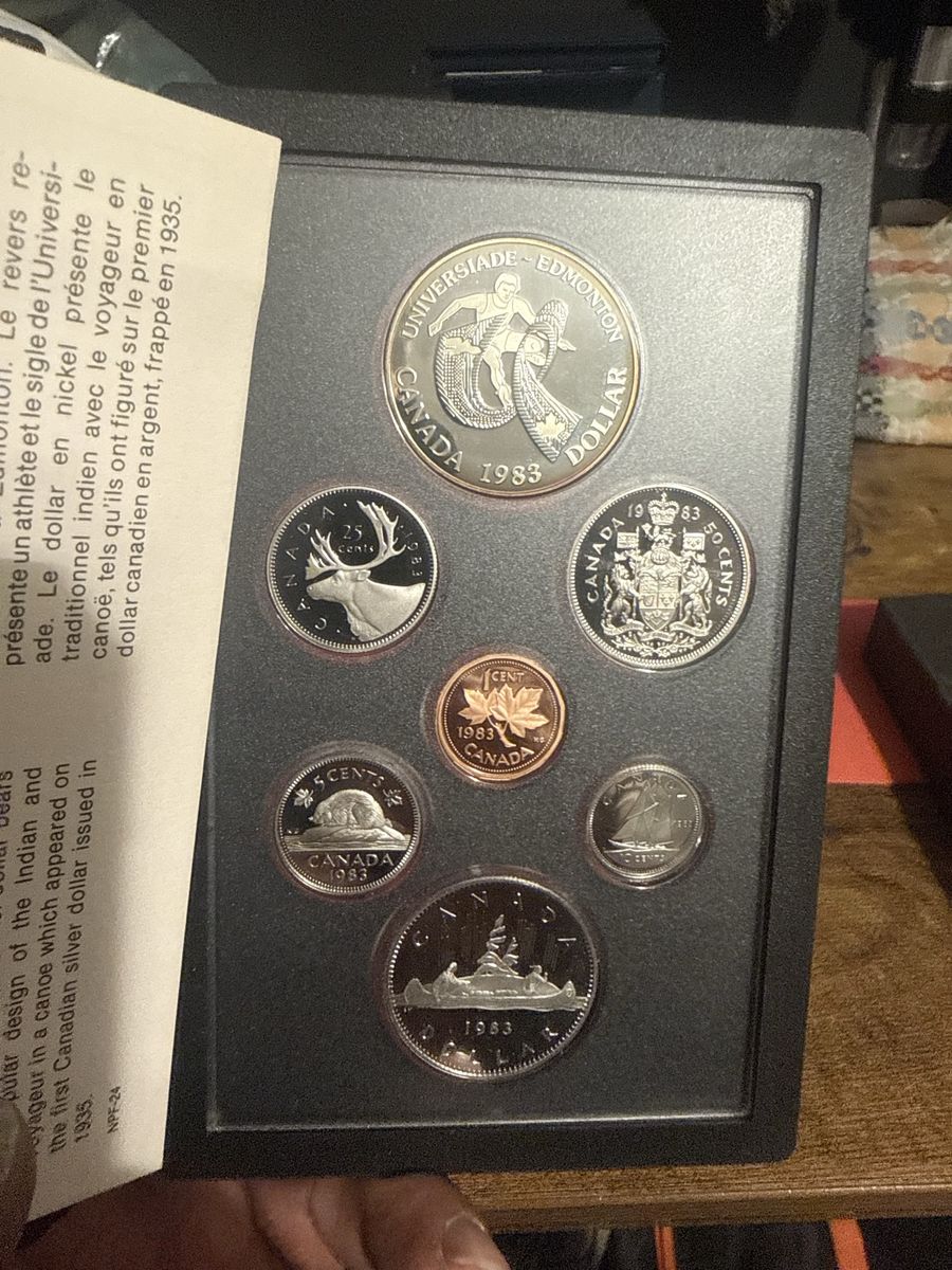 1983 Canadian proof set