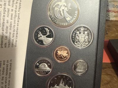 1983 Canadian proof set