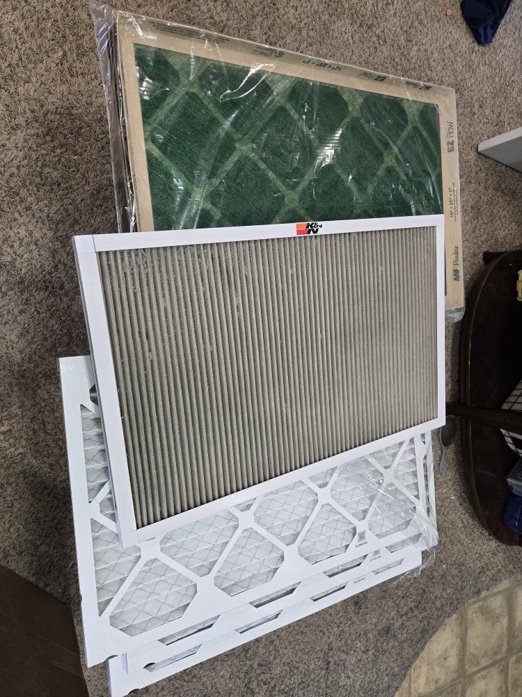 16x25x1 furnace filter K&N