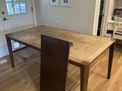 West Elm Kitchen Table with Leaf