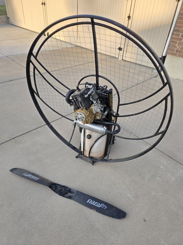Parajet Zenith Paramotor with Polini Thor 200 - Runs - Bent Frame - Project