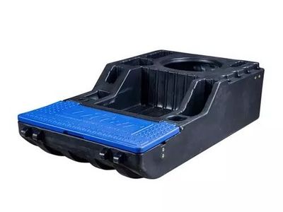 Otter ice fishing sonar sled