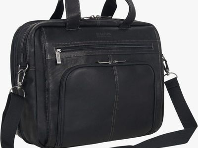 Kenneth Cole REACTION 'Out of the Bag' Manhattan Colombian Leather 15.6" Laptop Briefcase Travel