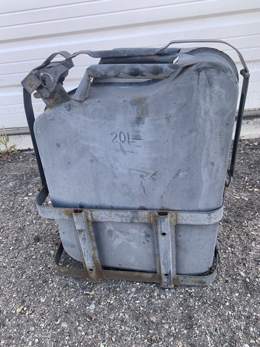 Metal Jerry gas cans