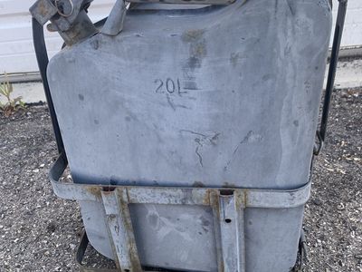 Metal Jerry gas cans
