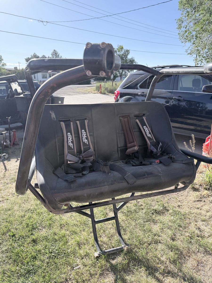 RZR Backseat with Harnesses
