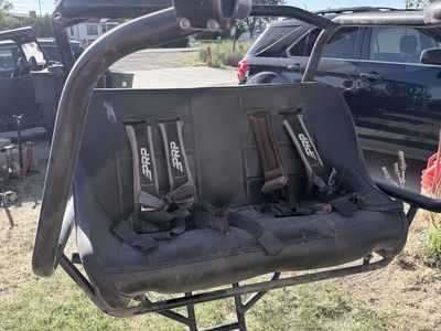 RZR Backseat with Harnesses