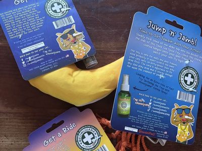 Meowijuana Catnip Toys: "Get Hung" Banana, "Jump 'n Jamb" Octopus, & "Get a Ride" Pillow 3 in 1 deal