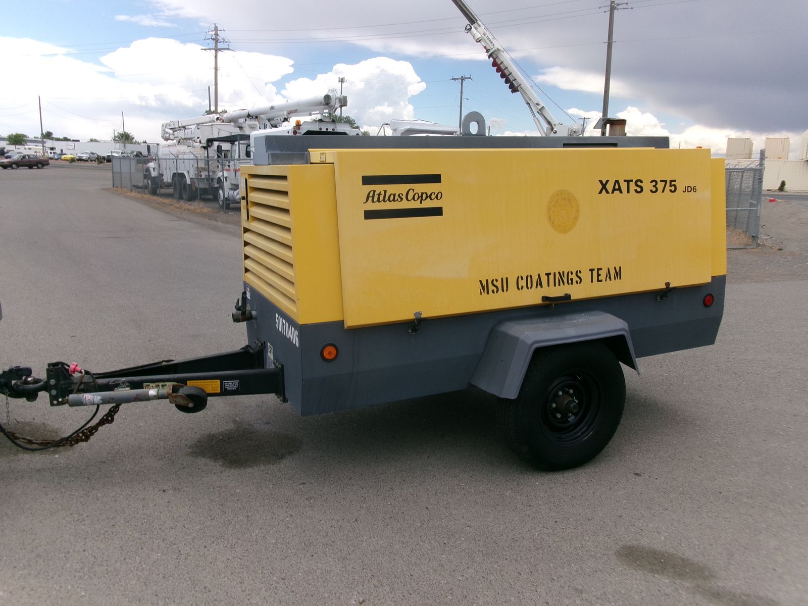 2010 Atlas Copco XATS 375 CFM Air Compressor