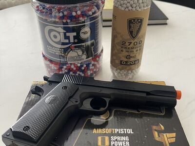 Airsoft Pistol Set - Crosman Stinger P311 + BBs