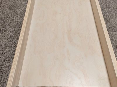 Million Dollar Baby Co. Universal Removable Changing Tray - Natural Wood