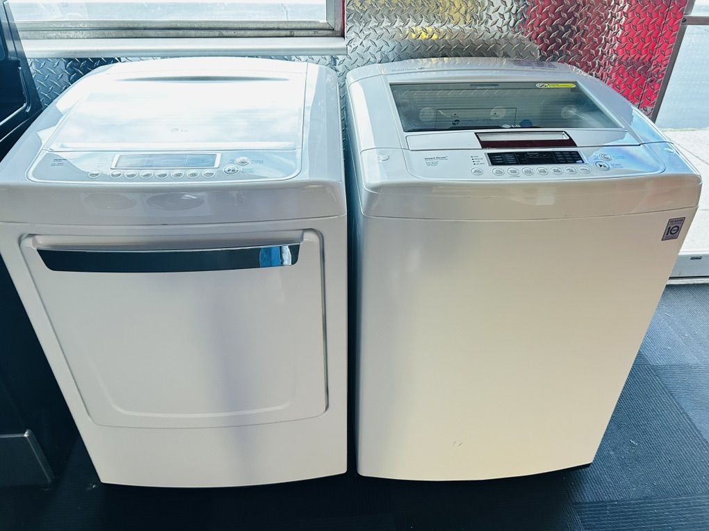 Lg Hydro Shield Electric Top Load Set