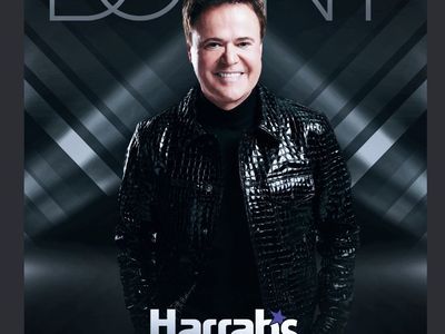 Donny Osmond Live at Harrah's Las Vegas- 3 Tickets, Friday September 11th Amazing Seats! Sections A Row D Seats 9,10,11.