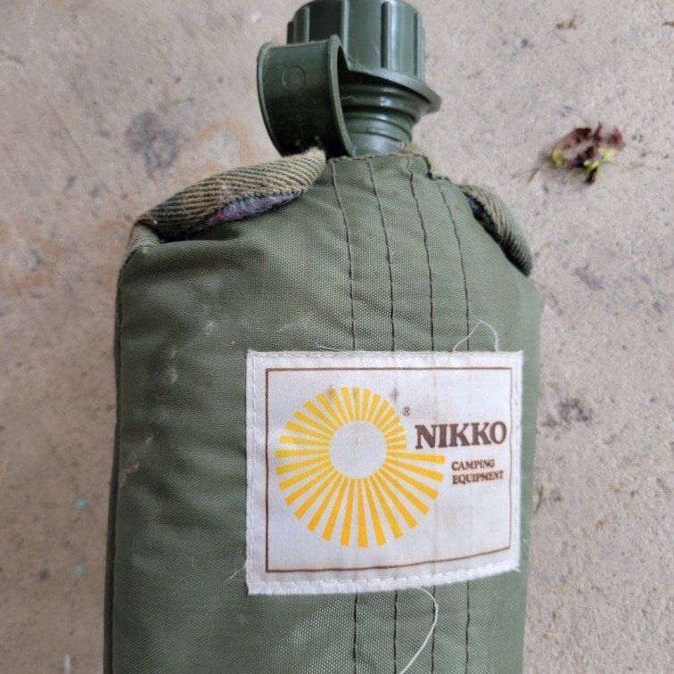 vintage military style water bottle /canteen