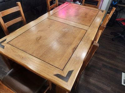 dining table with 6 chairs