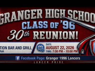 Granger Class of ‘96 30th Reunion!!