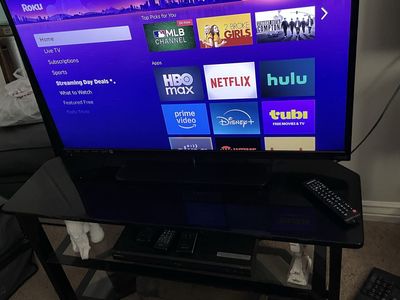Vizio 40-inch and stand with Roku Built-in, 1080p LED Display