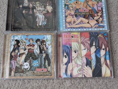 Fairy Tail soundtrack CDs
