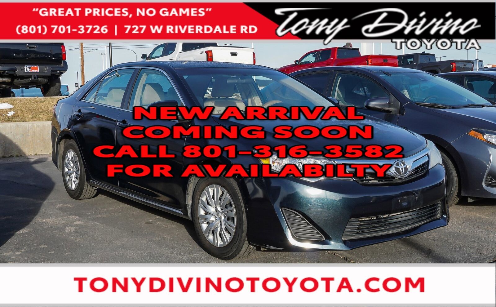 2014 TOYOTA CAMRY LE