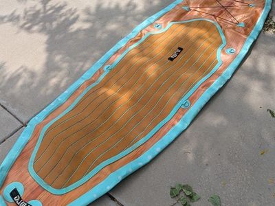 DAMA Inflatable Stand Up Paddle Board Set with Pump, Paddles, and Carrying Bag