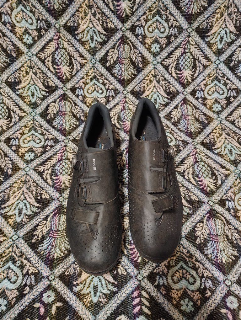Shimano RX8 gravel biking shoes. Size eu47