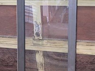 sliding door dog door