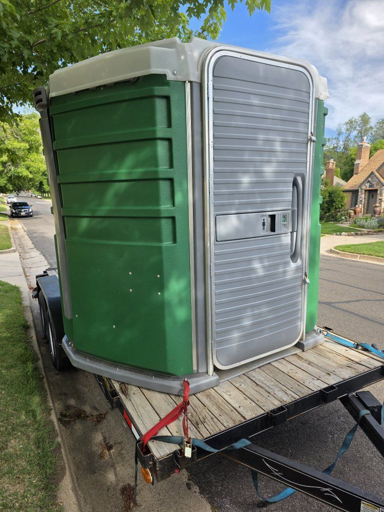 Large Portable Restroom / Porta-Potty - Used, Good Condition for Events or Construction