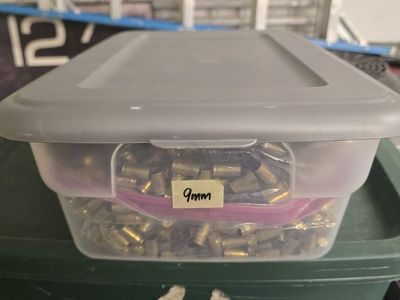 Bulk 9mm Brass