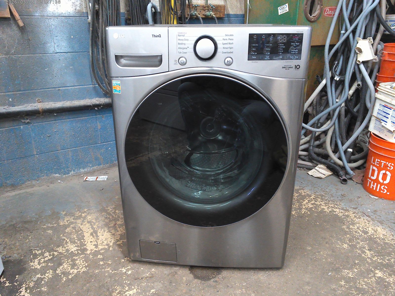 LG front load washers