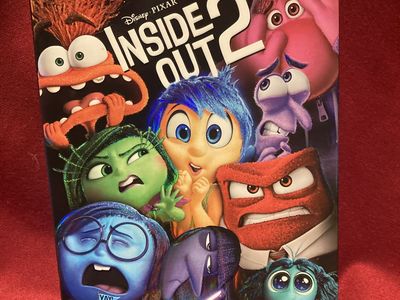 Disney Pixar Inside Out 2 Blu Ray & DVD