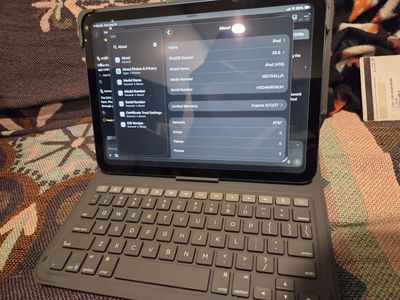 Ipad a16 new condition.