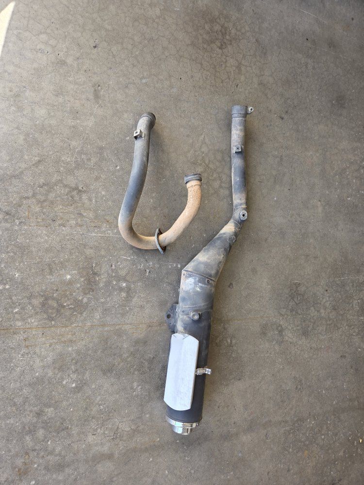 Suzuki DRZ400 full factory exhaust
