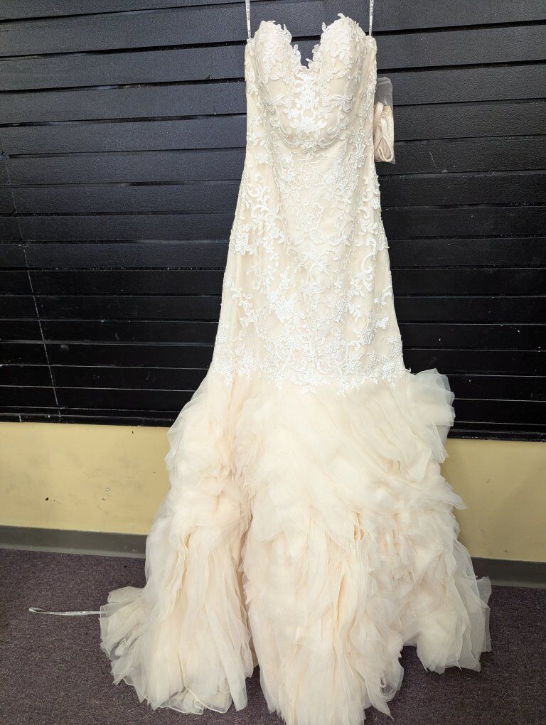 Maggie Sottero Couture Paulina Ivory Over Gold 6