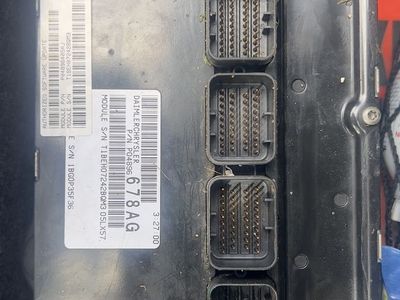 DaimlerChrysler Engine Control Module P/N P04896678AG Used Auto Part