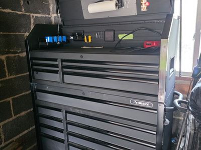 Husky Heavy Duty Toolbox + Tool Set – Excellent Condition