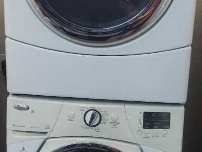 Whirlpool Duet Sport Front Load Washer & Dryer Stackable Set - White, Electric