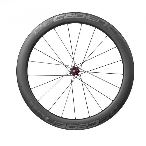 New! Caden Aero Gravel Carbon Disc Wheelset (700c x 50mm Deep) - Shimano HG Hub (1322g Weight!)