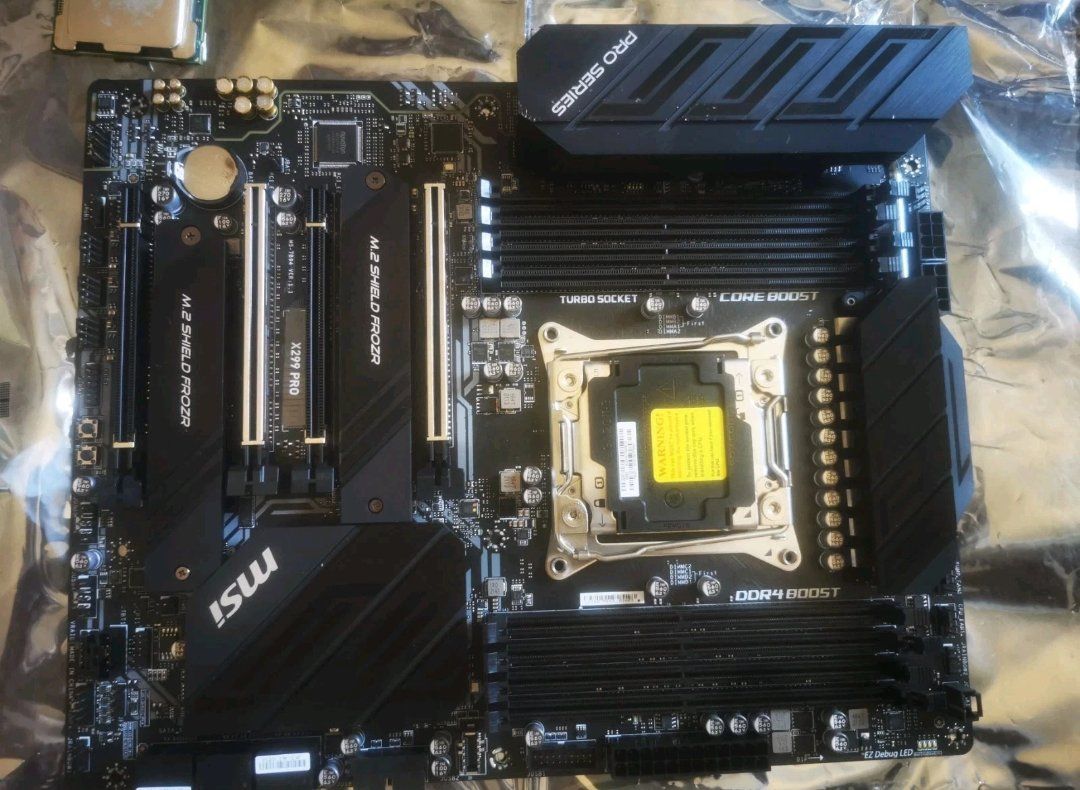 MSI X299 PRO LGA 2066 ATX Motherboard - X299PRO READ