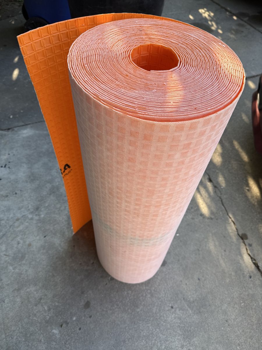 Schluter Ditra 200 ish sf $150 obo