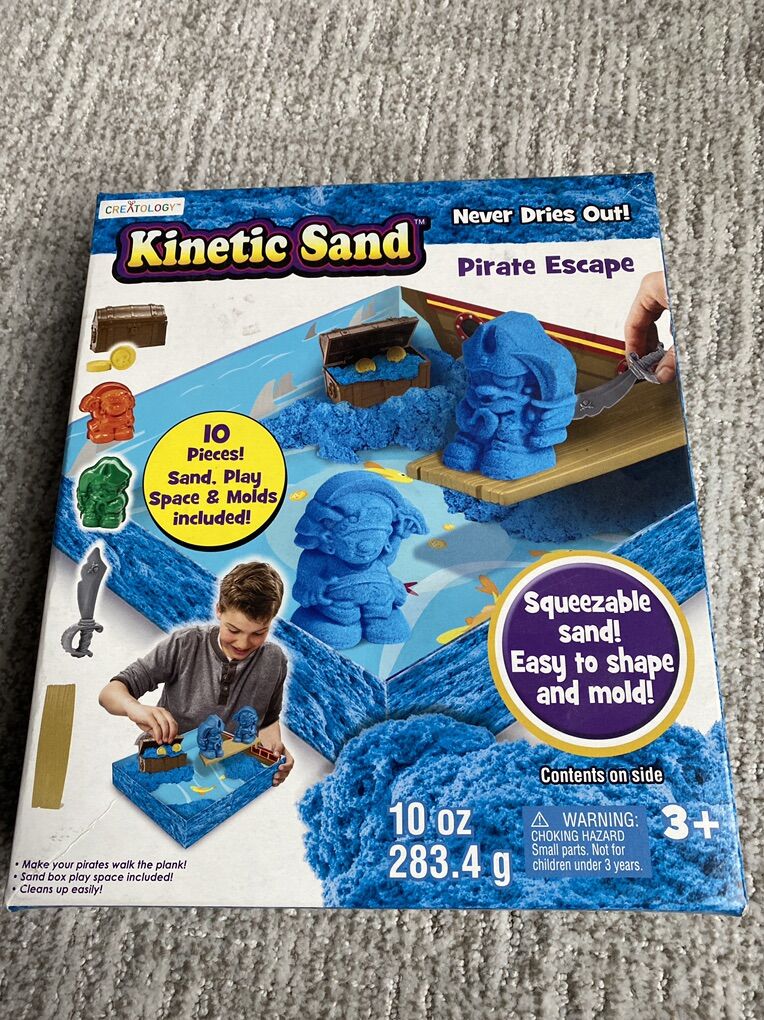 Kinetic Sand Pirate Escape New