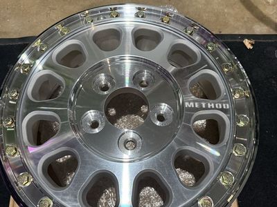 New set Method MR401R Beadlock Wheel 15x5.0 5x4.5