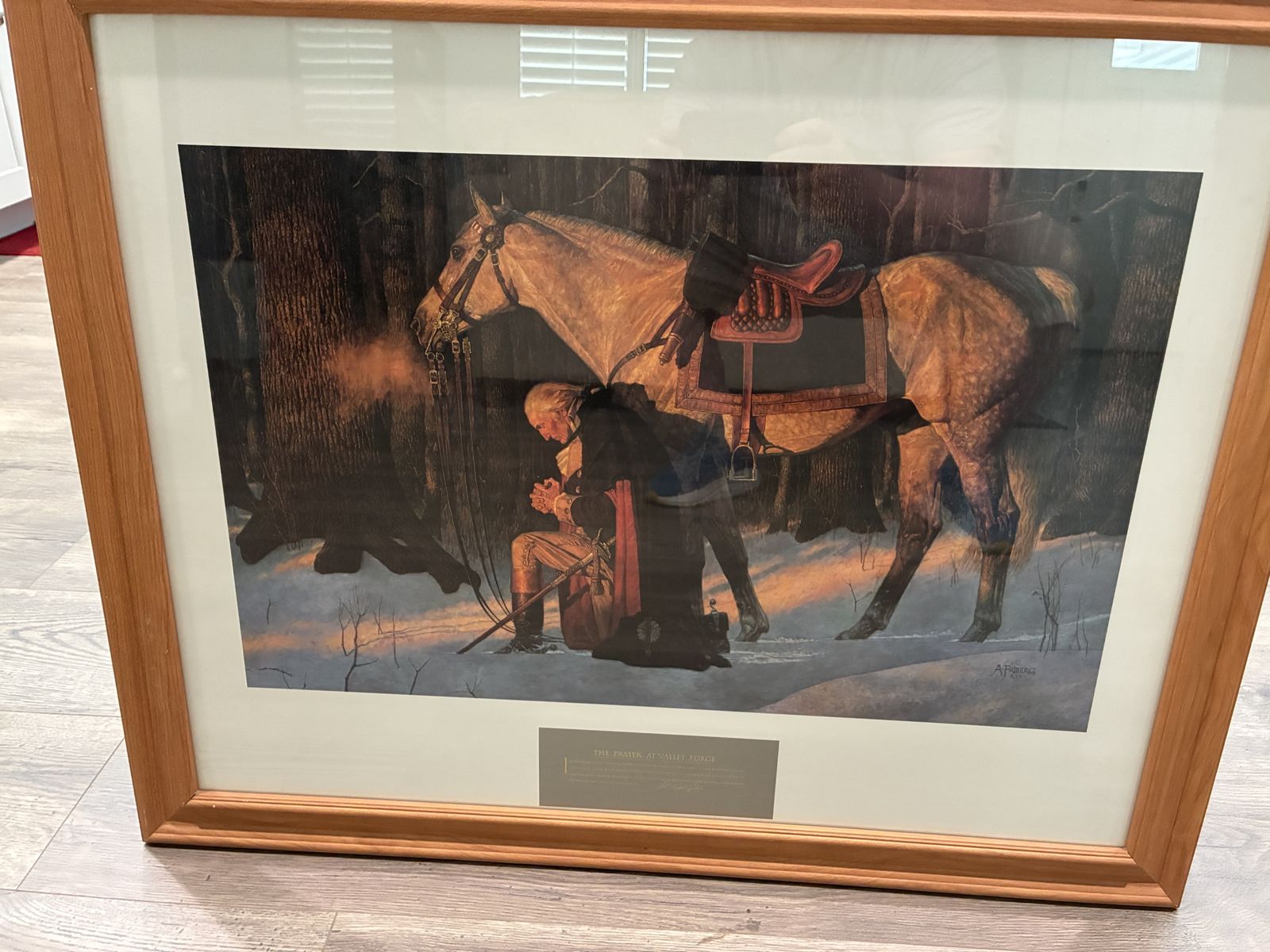 George Washington: The Prayer at Valley Forge