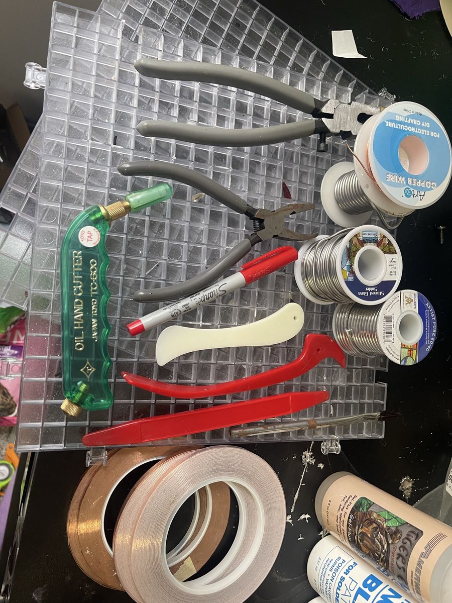 Stained glass kit. Everything you need to start