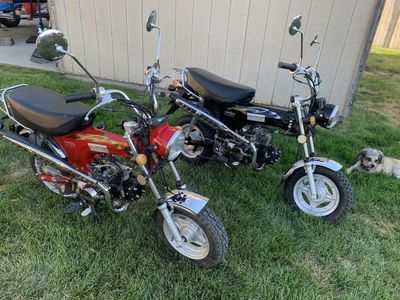 2006 Lifan 110cc/ 2 Street Legal Mini Bikes-One Red One Black