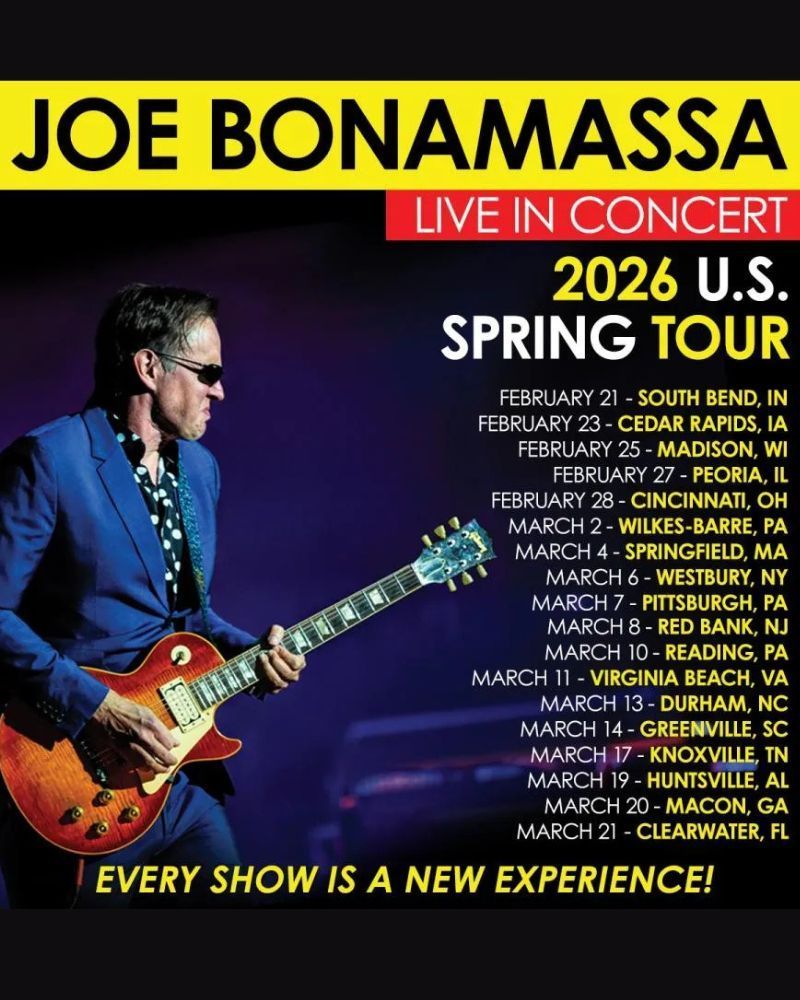 Blues Legend Joe Bonamassa