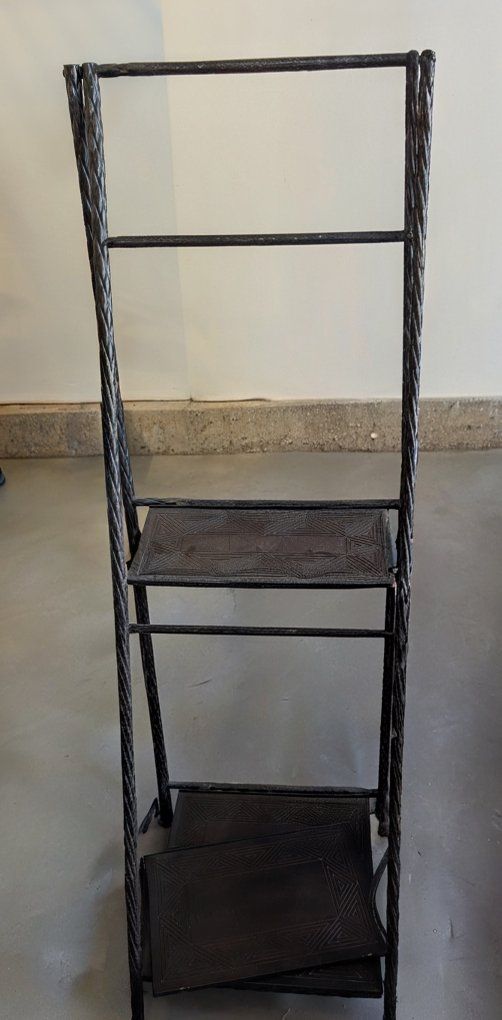 Bronze Metal 2-Tier (or 3) Plant Stand & Quilt Rack